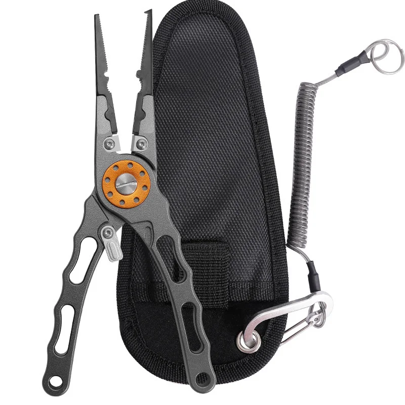 Fishing Hook Remover - Angelzange aus Aluminiumlegierung mit langer Nase,