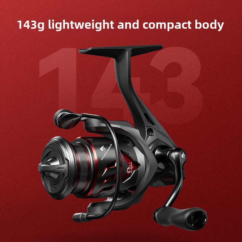 Abu Garcia Reel Max - Castin24Black Hongshun Micro Spinnrolle Ultraleichte Angelrolle
