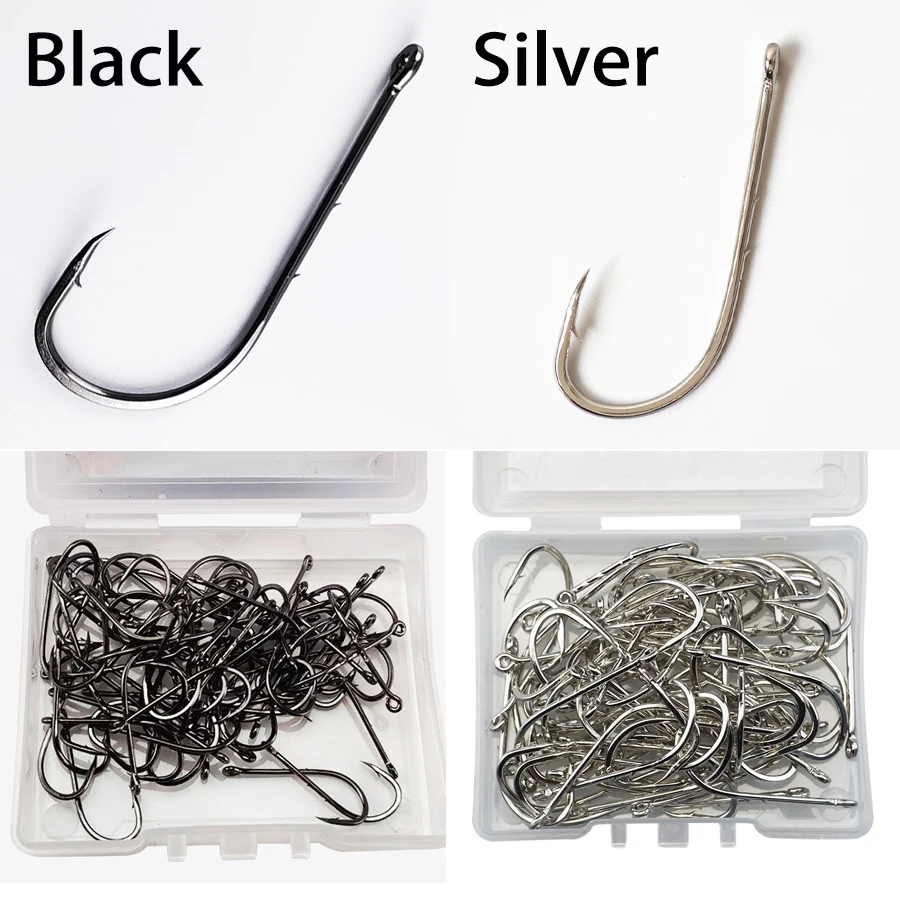 Angelhaken 1/0 Stück Bait hold – Fishing Hook Offset Bewertung und Preis