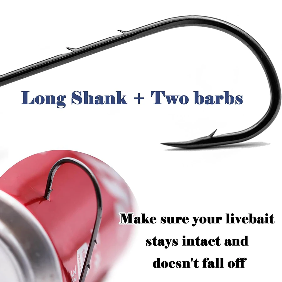 Angelhaken 1/0 Stück Bait hold – Fishing Hook Offset Bewertung und Preis