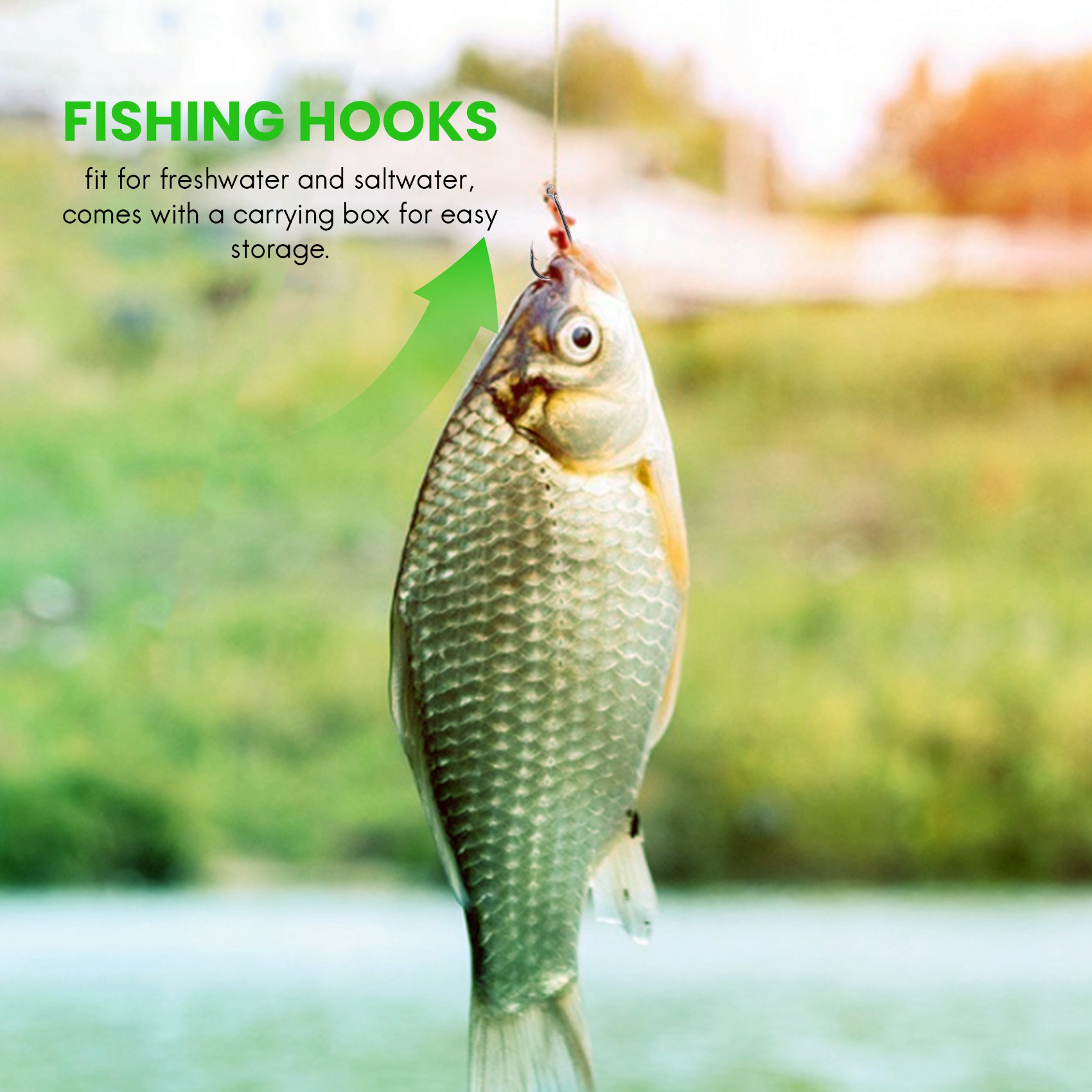 Neu eingetroffen: 500 Stück/Se – Fishing Hook Box Bewertung und Preis