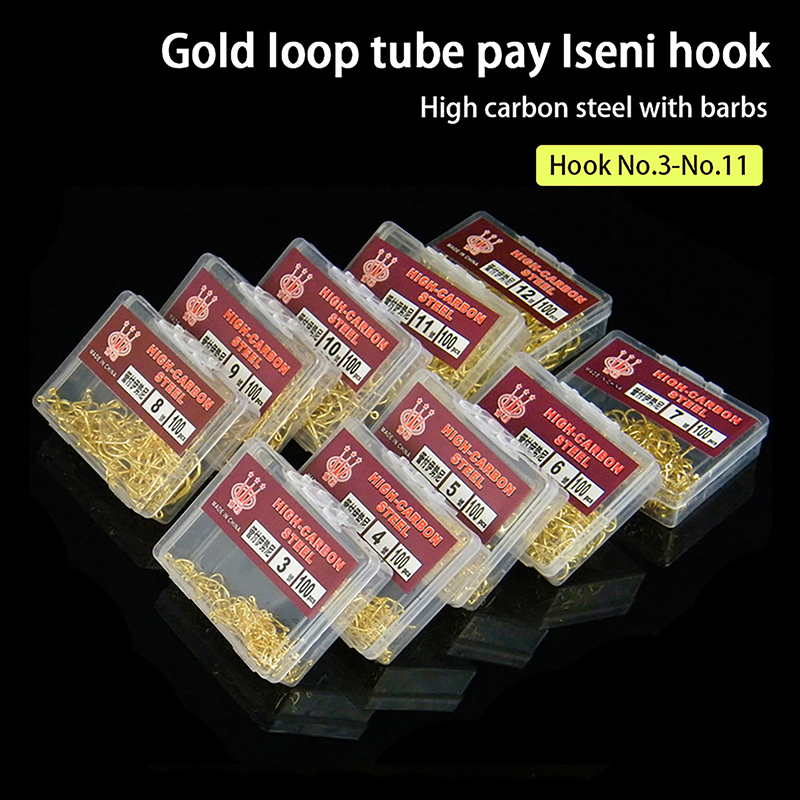 100 Stück Box Goldfarben mit R – Fishing Hook Box Bewertung und Preis