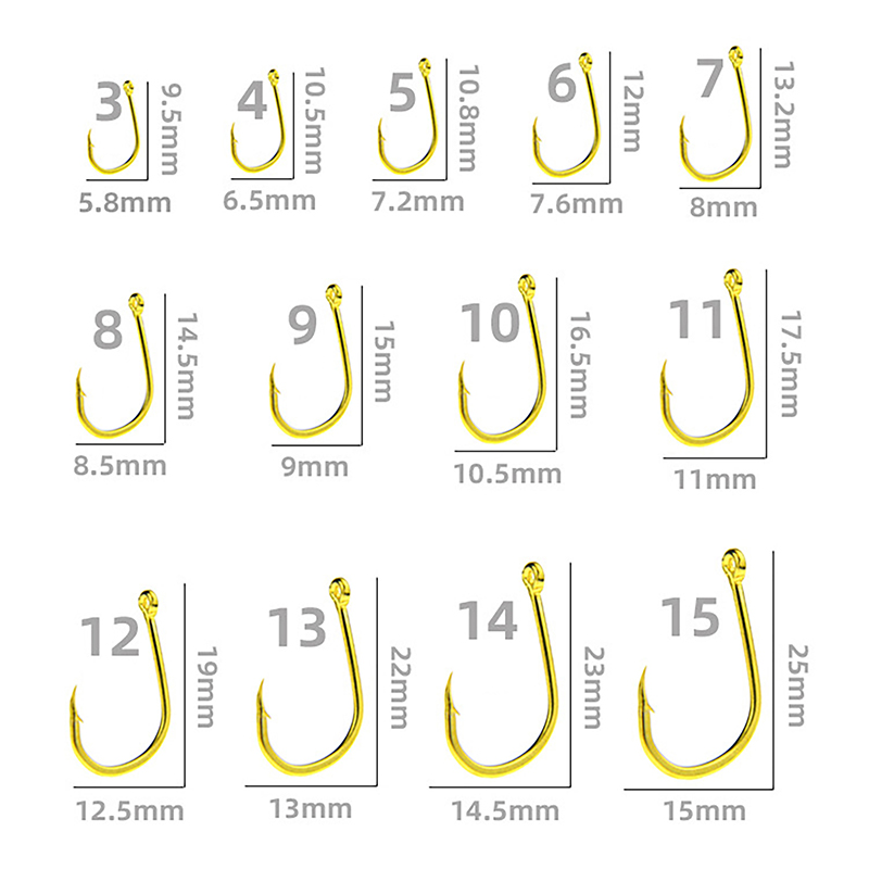 100 Stück Box Goldfarben mit R – Fishing Hook Box Bewertung und Preis