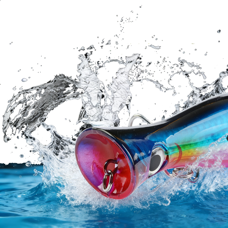 1 Stück 43g Großer Popper Schw – Fishing Hook Treble Bewertung und Preis