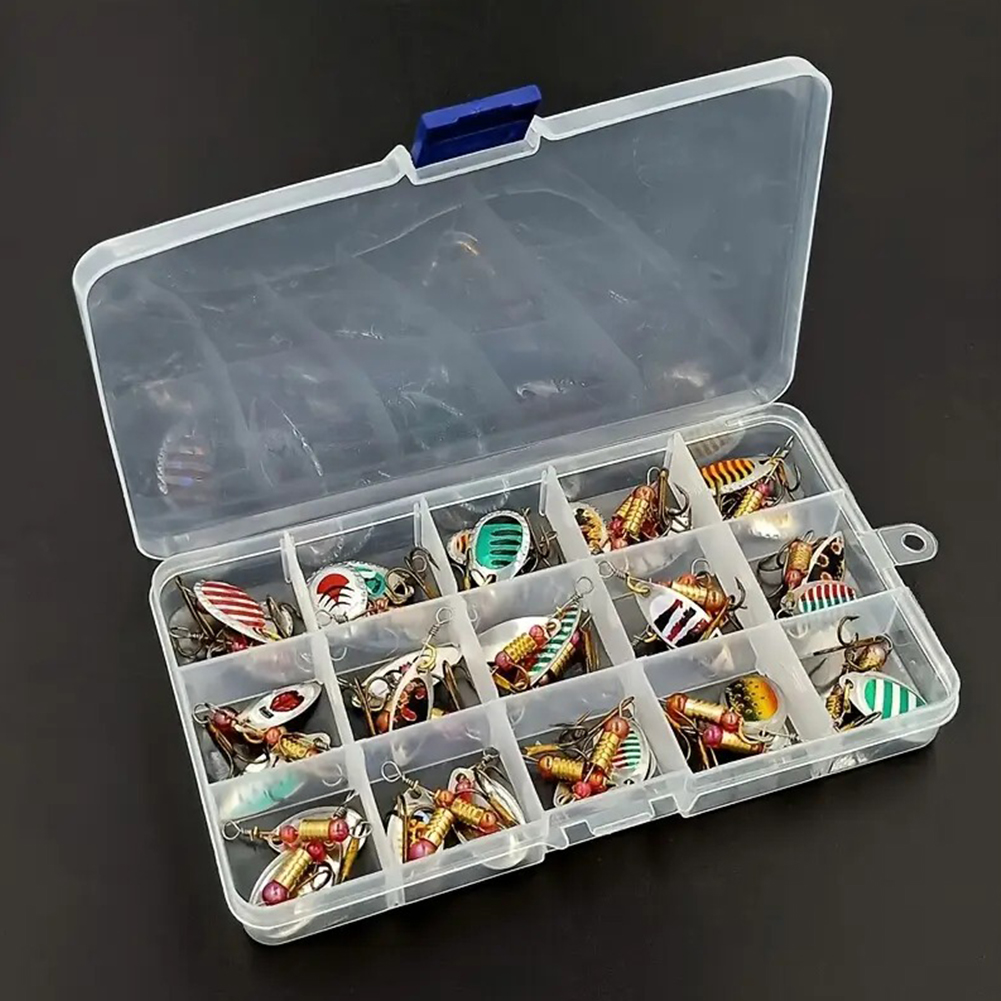 30 Stück Metall-Löffel-Spinner – Fishing Hook Treble Bewertung und Preis