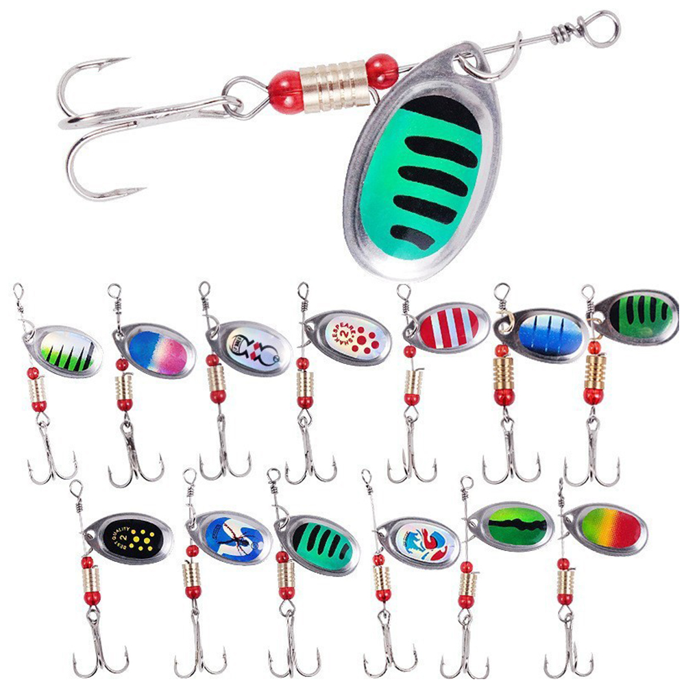 30 Stück Metall-Löffel-Spinner – Fishing Hook Treble Bewertung und Preis